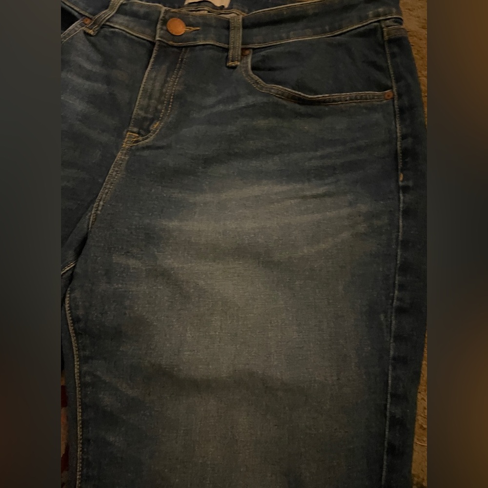 💰Lane Bryant Denim Cropped Size-14 - Picture 5 of 12